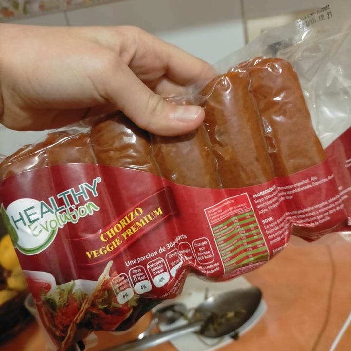 photo of Healthy Evolution Chorizo shared by @traecylopezg on  14 Jan 2021 - review