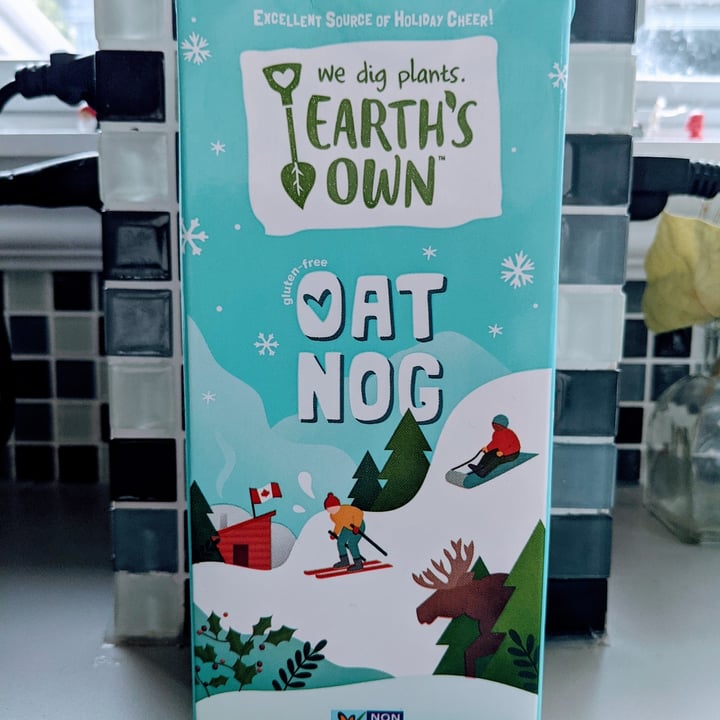 photo of Earth's Own Oat Nog shared by @lyndsaylovescake on  10 Nov 2021 - review