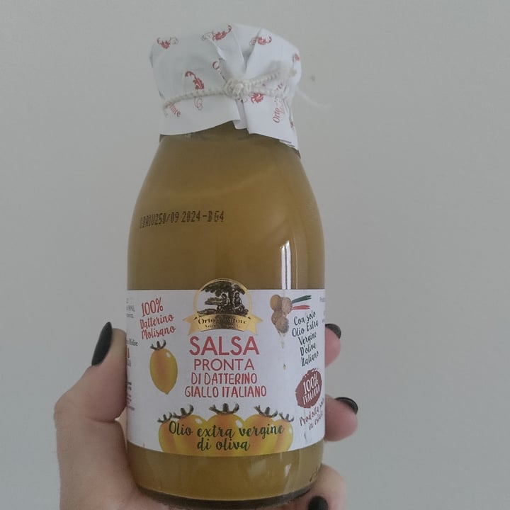 review photo of Orto d'Autore Salsa pronta di datterino giallo shared by @noe11 on 10 Oct 2022 - review