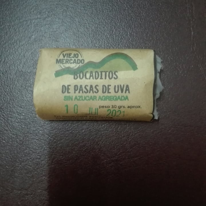 photo of Viejo Mercado Bocaditos de Pasas de Uva shared by @vir725 on  21 Sep 2021 - review