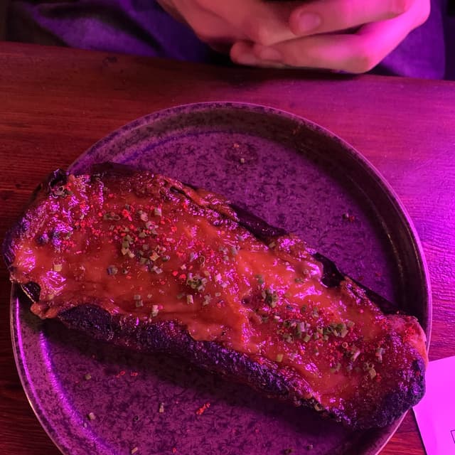 Photo of the dish “Miso, Maple And Wasabi Glazed Aubergine”