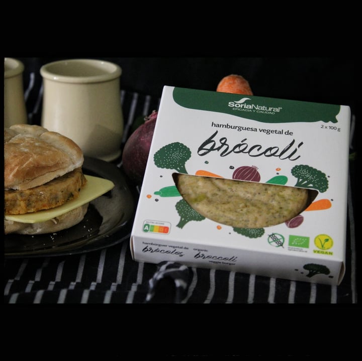 review photo of Soria Natural Hamburguesa vegetal de brócoli shared by @rukisro on 11 Jul 2021 - review