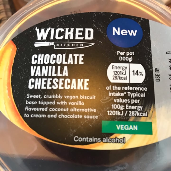review photo of Wicked Chocolate vanilla cheesecake shared by @lennyb on 05 Dec 2021 - review