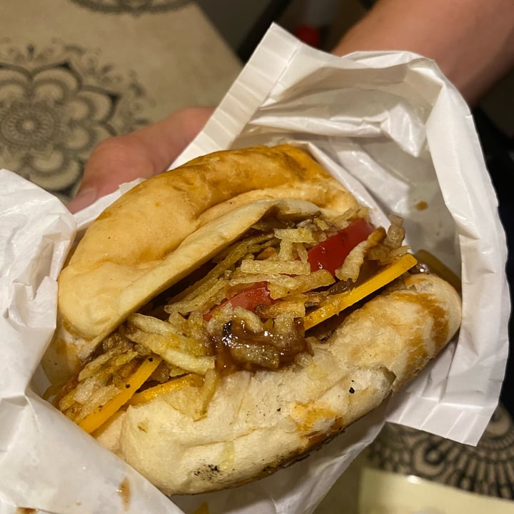 review photo of Vegan Meat Spicy burger shared by @martusalgado on 27 Mar 2022 - review