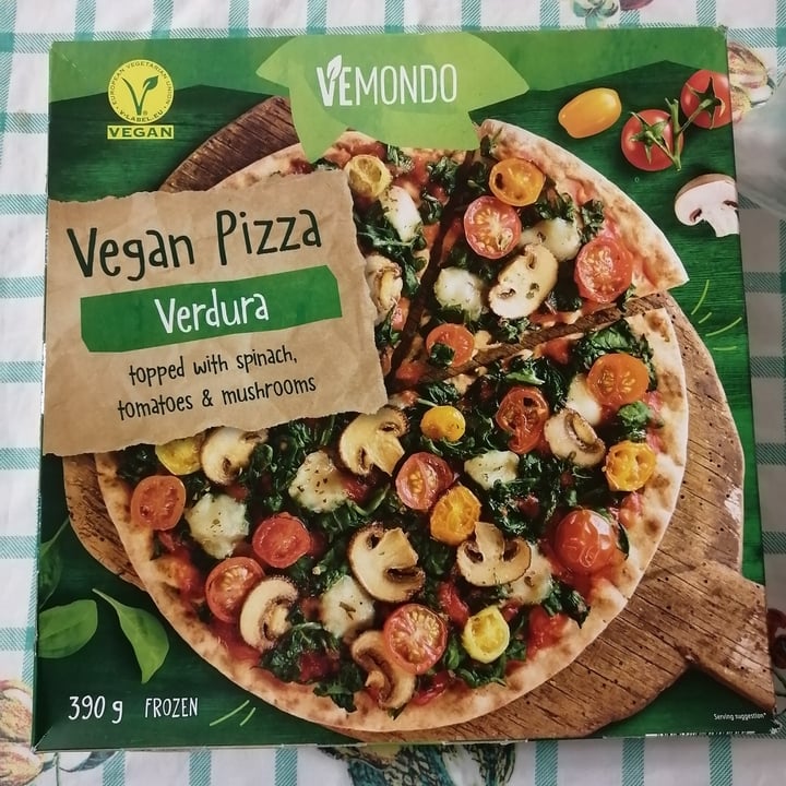 photo of Vemondo  Vegan Pizza Verdura shared by @skmi on  14 Aug 2022 - review