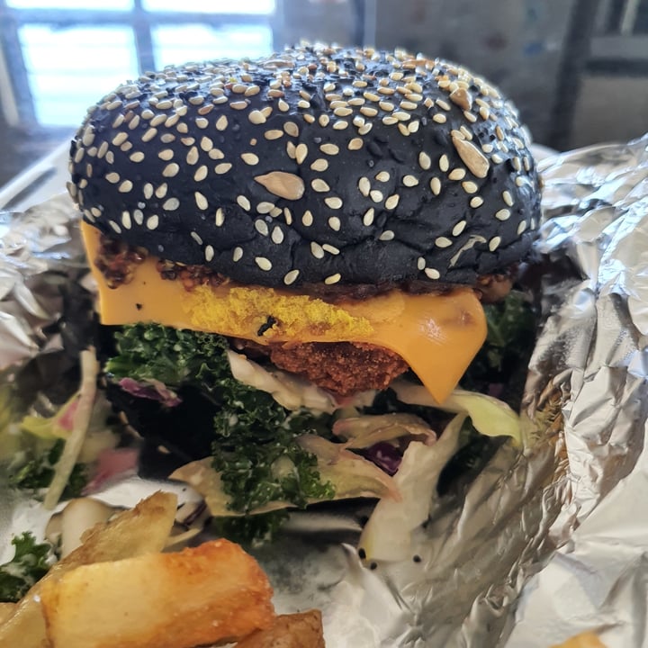 photo of The Kind Kitchen Darkside Burger shared by @jesscaga on  22 May 2020 - review