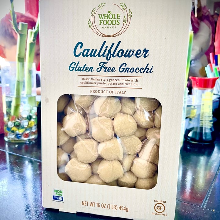 photo of 365 Whole Foods Market Cauliflower Gluten Free Gnocchi shared by @thepodfather on  20 Aug 2021 - review