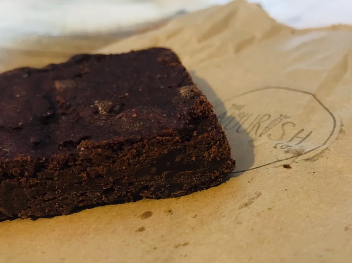 photo of The Nourish Co. Gluten-Free Chocolate Brownie shared by @bethanyjlf on  08 Apr 2019 - review