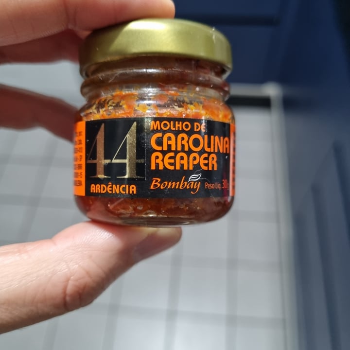 photo of Bombay Molho de Carolina Reaper shared by @danielvschneider on  23 Jan 2022 - review