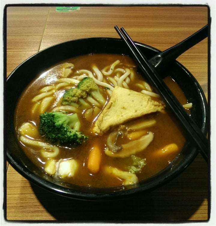 photo of Vegan Bowl Mala Udon Soup shared by @fourdollars on  01 Aug 2019 - review