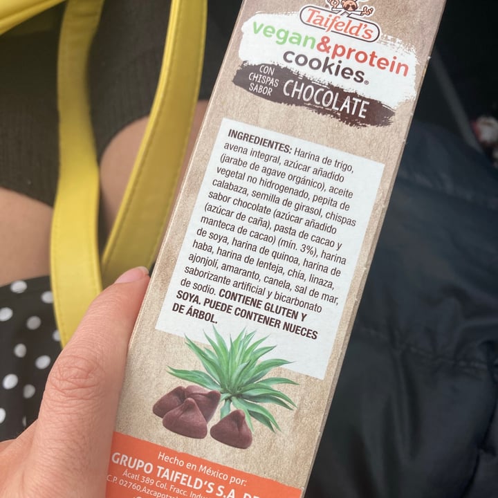 photo of Taifeld’s Vegan & Protein Cookies con Chispas de Chocolate shared by @veganskater on  26 Jul 2021 - review