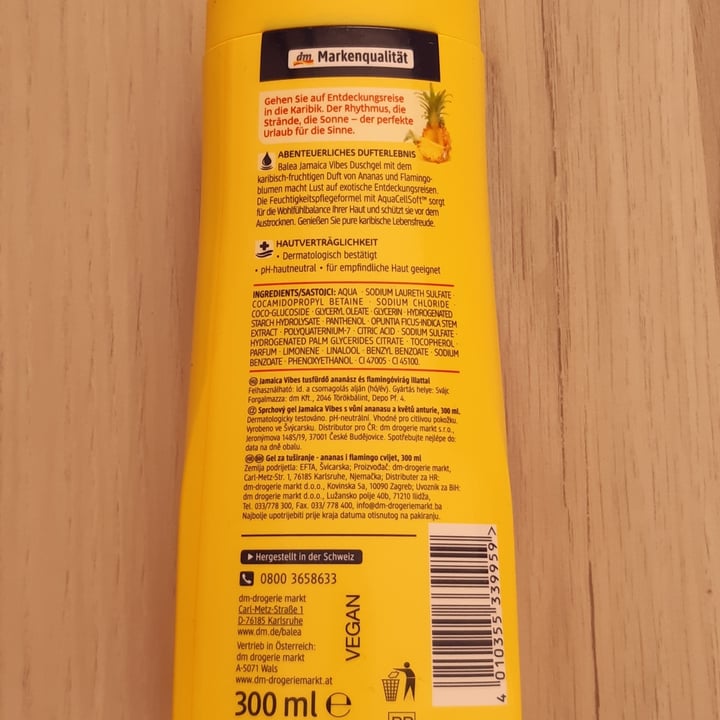 review photo of Balea Shower Gel Jamaica Vibes shared by @mary-veggiesoul13 on 28 Sep 2021 - review