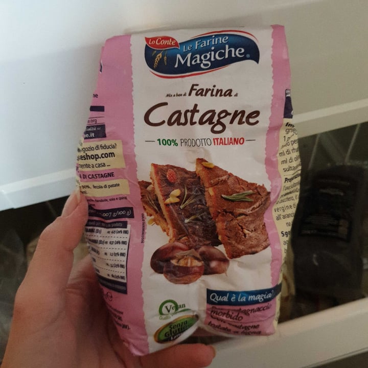 photo of Lo Conte Le farine magiche Farina di castagne shared by @itslauraheree on  03 May 2022 - review