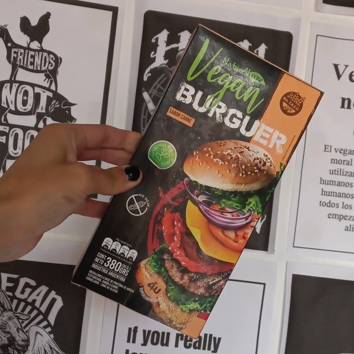 photo of Naturalrroz Vegan burguer sabor carne shared by @calabazaculturalok on  03 Jun 2022 - review