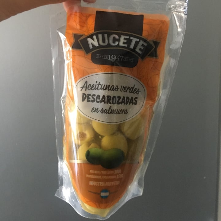 photo of Nucete Aceitunas Verdes Descarozadas shared by @harleydavidson on  20 Apr 2021 - review