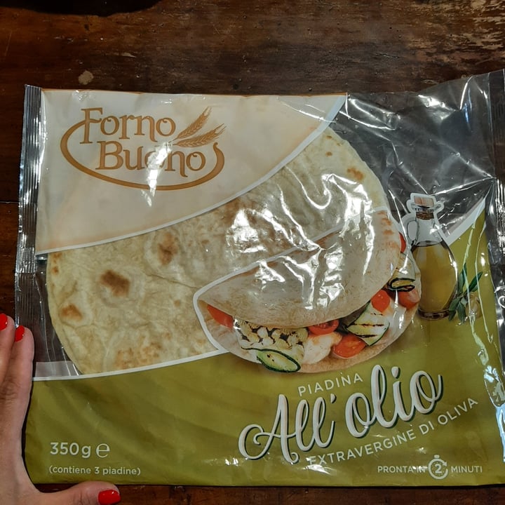 photo of Forno buono Piadina all'olio extravergine di oliva shared by @liu69 on  29 Apr 2022 - review