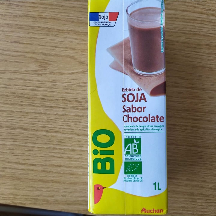 photo of Alcampo Bebida De Soja Sabor Chocolate BIO shared by @adriancuadrado on  31 May 2020 - review