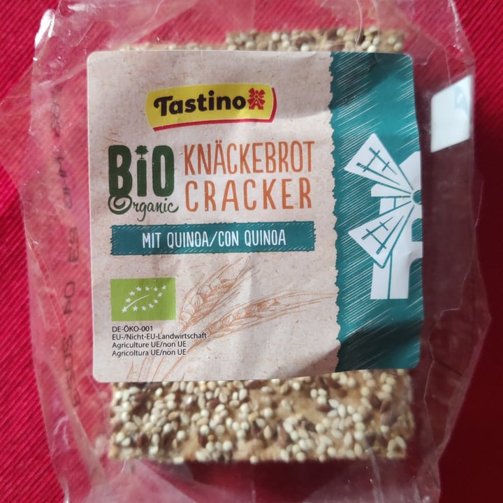 photo of Tastino bio knäckebrot crackers shared by @verticales on  30 Oct 2022 - review