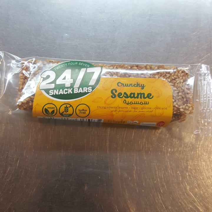 photo of 24/7 24/7 crunchy sesame shared by @fadybach on  04 Sep 2021 - review