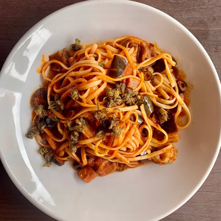 photo of Bangalow Hotel Fried Eggplant Linguine shared by @georginakreutzer on  30 Dec 2020 - review