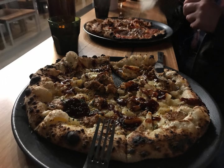 photo of Red Sparrow Pizza Chicken and Pineapple Pizza shared by @lindy on  21 Aug 2019 - review