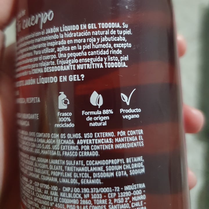 review photo of Natura Todo dia sabonete líquido amora e jabuticaba shared by @djoaninha on 31 Jul 2021 - review