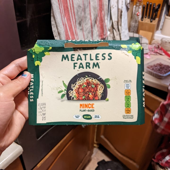 photo of Meatless Farm Mince Plant-Based shared by @katchan on  06 Jul 2022 - review