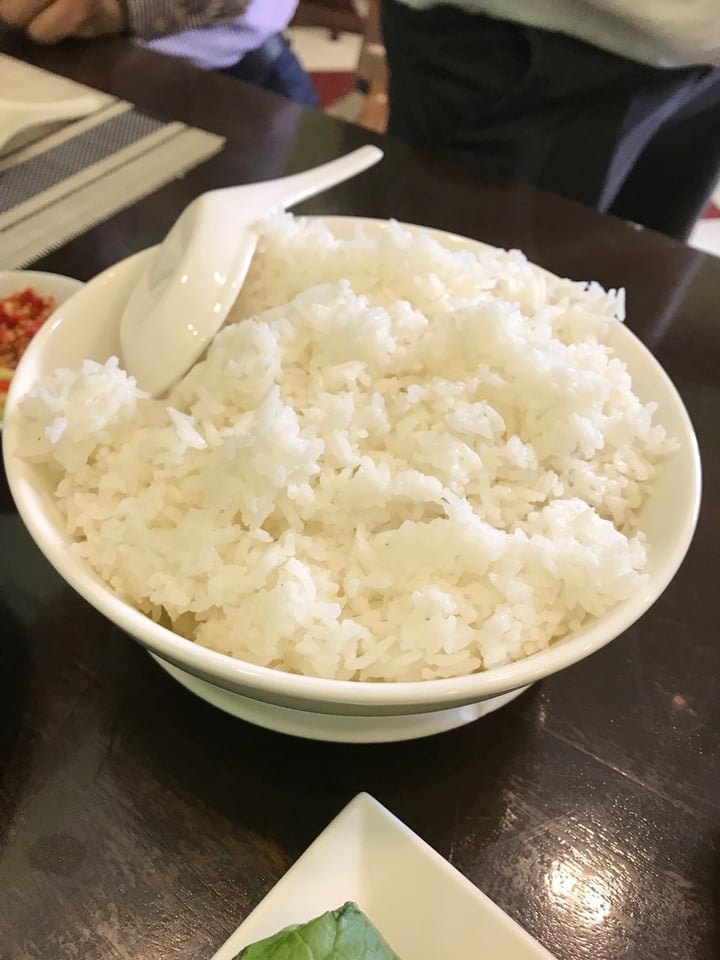 photo of Nha Hang Chay Bong Sung White rice shared by @jannapham on  19 Jan 2022 - review
