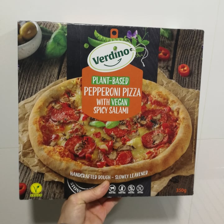 photo of Verdino Pizza pepperoni shared by @lorelorelein on  13 Jan 2022 - review