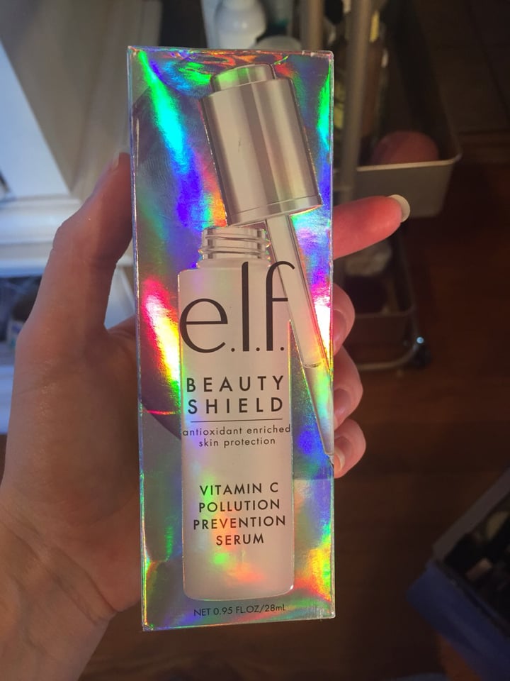 e.l.f. Cosmetics Beauty shield vitamin c pollution prevention serum Review  | abillion