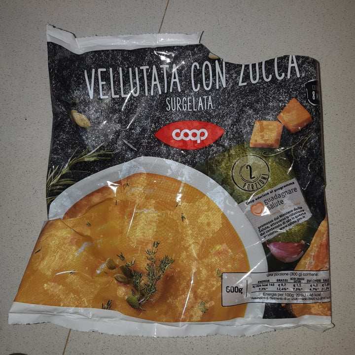 photo of Coop Vellutata di zucca shared by @ele11 on  27 Oct 2021 - review