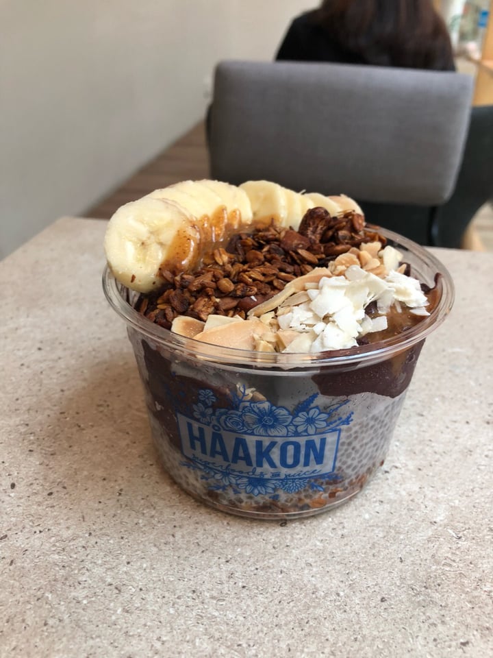 photo of Haakon Superfoods and Juice Nut butter açaí bowl shared by @samanthagoh93 on  29 Aug 2018 - review