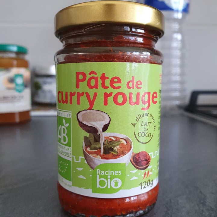 photo of Racines bio Red Curry Paste shared by @danieledmb on  09 Apr 2022 - review