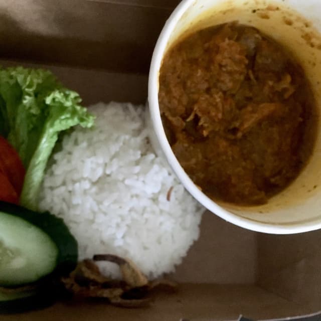 Photo of the dish “Toon Rendang Rice”