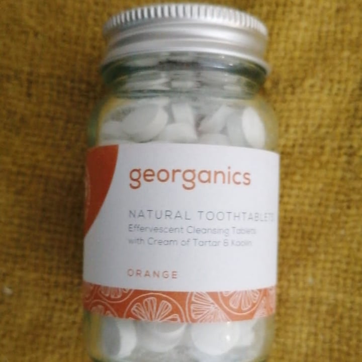 photo of Georganics Orange toothpaste shared by @blackbird on  26 Jan 2021 - review