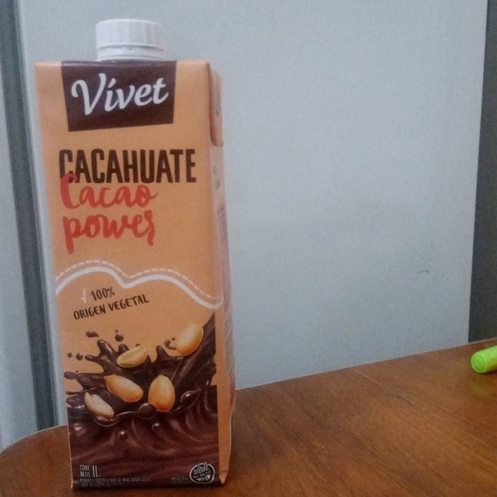 photo of Vívet Leche de Cacahuate sabor Cacao Power shared by @sweetbunny on  14 Oct 2020 - review