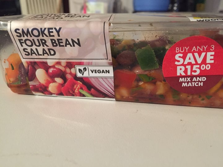 photo of Woolworths Food Smokey four bean salad shared by @sanctuarymike on  18 Sep 2019 - review