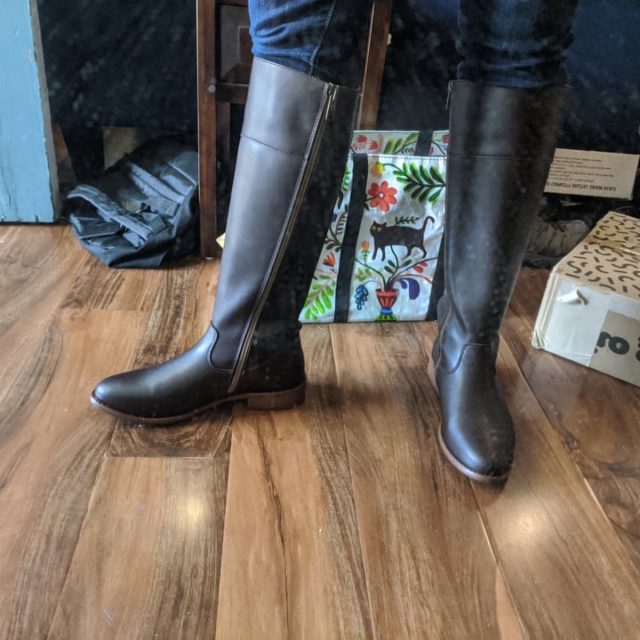 Vegan knee cheap high boots