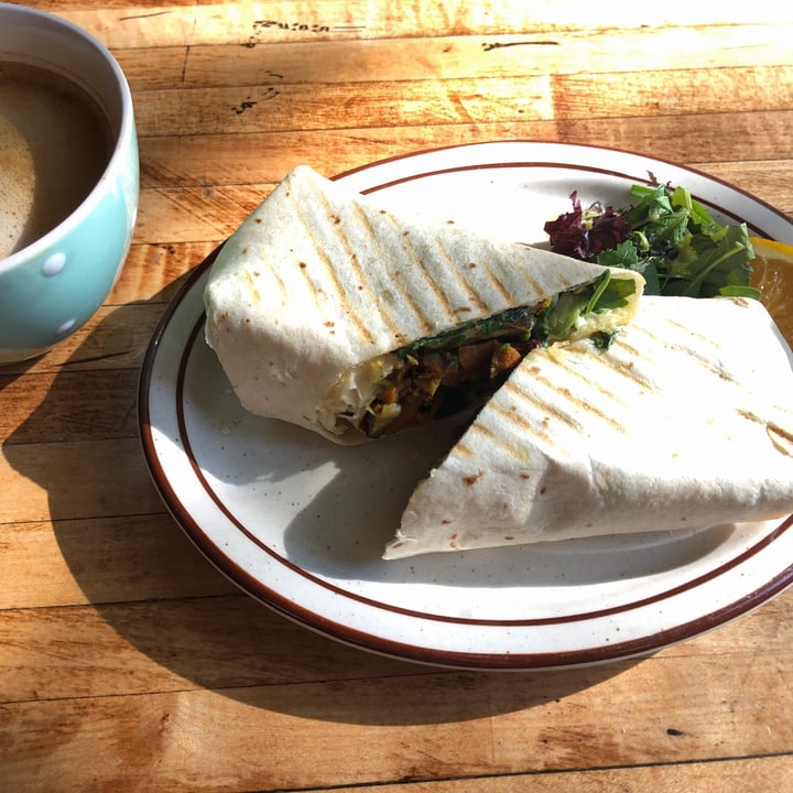 review photo of The Vault Vegan breakfast wrap shared by @rayna on 23 Aug 2021 - review