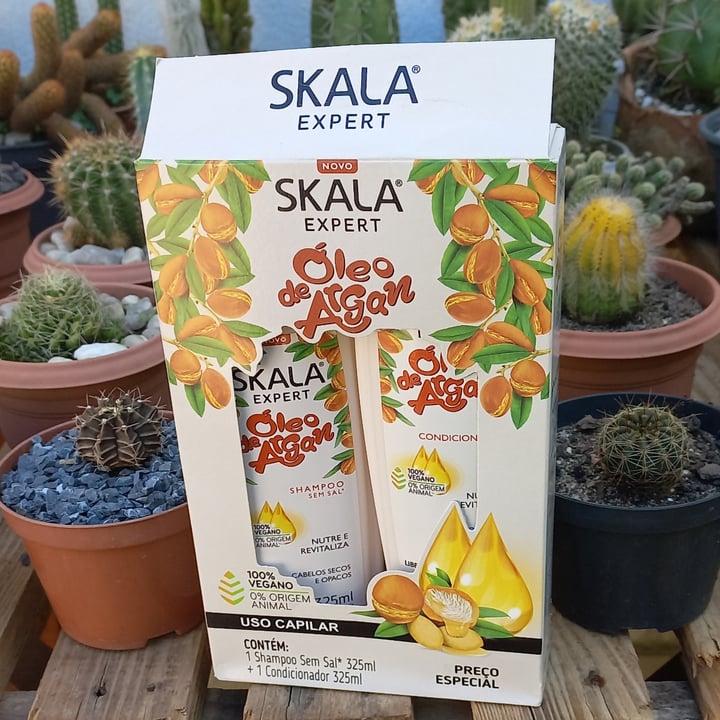 photo of Skala Kit shampoo e Condicionador Óleo de Argan shared by @petflor1984 on  29 Apr 2022 - review