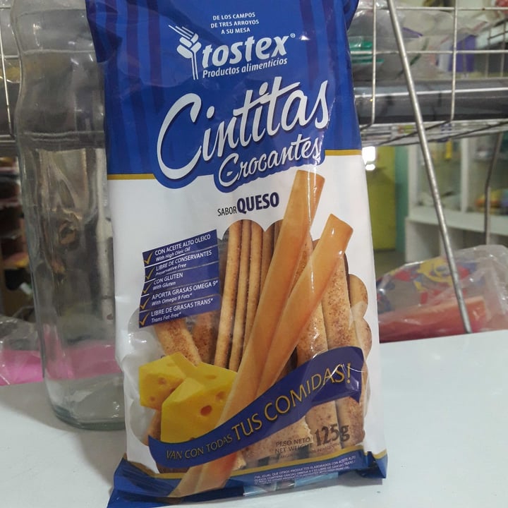 photo of Tostex Cintitas Sabor Queso shared by @carito08 on  25 Feb 2021 - review