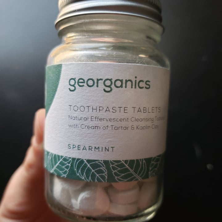 review photo of Georganics Toothpaste Tablets Spearmint shared by @samwisesamgee on 20 Dec 2021 - review
