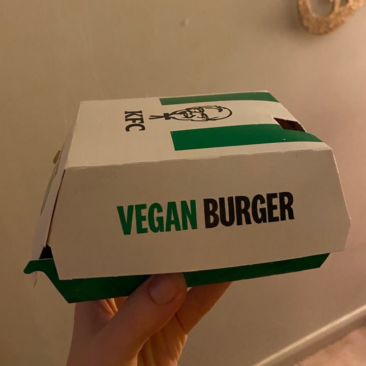 KFC Coatbridge United Kingdom Original Recipe Vegan Burger Review