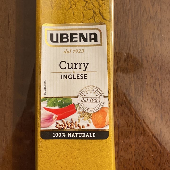 photo of Ubena Curry inglese shared by @riminivegan on  10 Dec 2021 - review