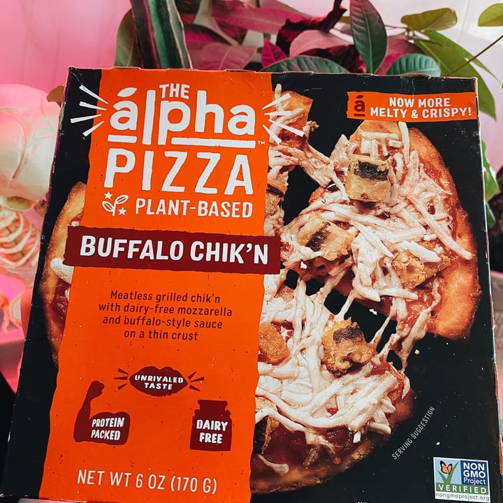 photo of Alpha Foods Buffalo Chik’n alpha Pizza shared by @evilratking on  30 May 2021 - review