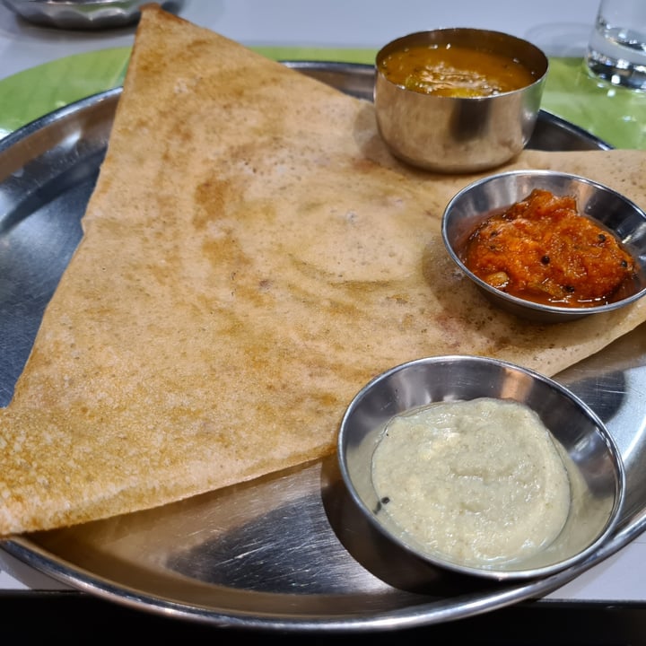 photo of Annalakshmi Restaurant Onion Dosa shared by @gretchforveg on  24 Oct 2020 - review