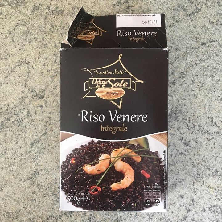 photo of Delizie dal Sole Riso Venere integrale shared by @morganaaa on  24 Feb 2021 - review