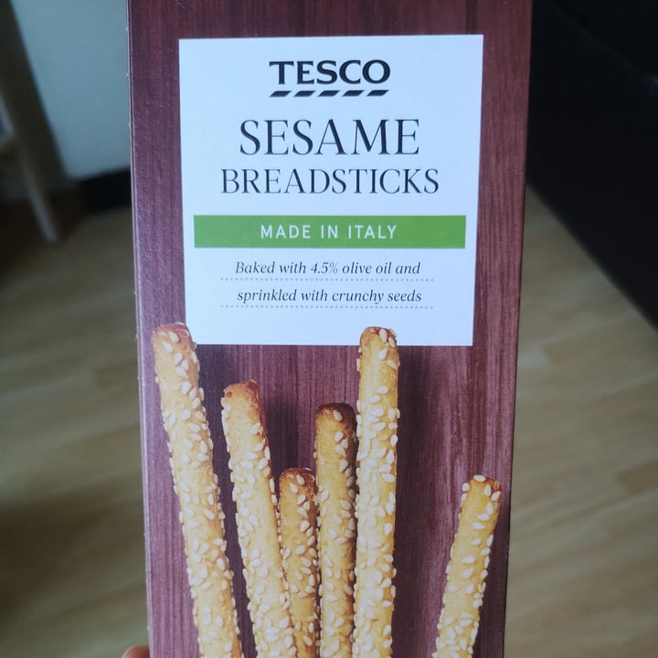 photo of Tesco Sesame breadsticks shared by @mariadesantis on  04 Oct 2021 - review
