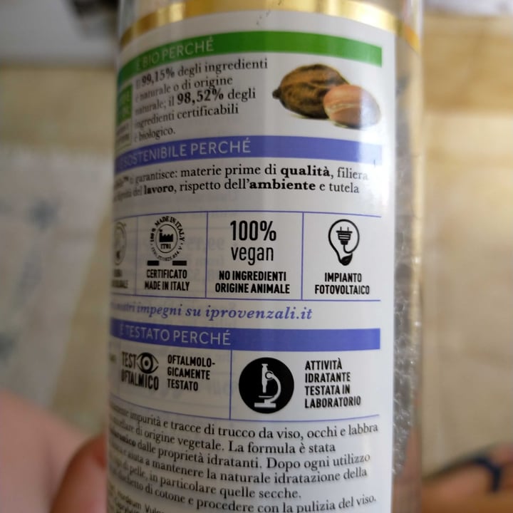review photo of I Provenzali Acqua Micellare Biologica. Argan Con Acido Ialuronico shared by @nnina on 01 Aug 2022 - review