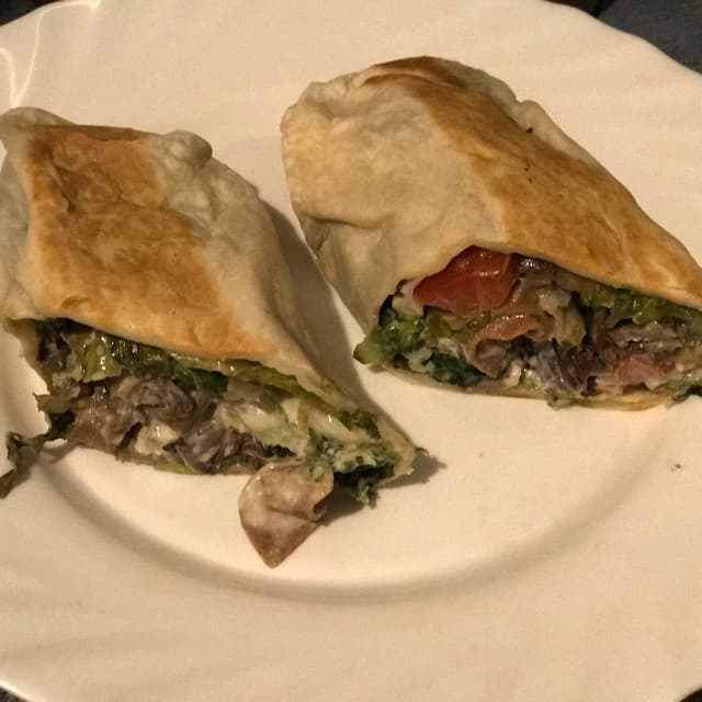 菜肴“Piadina vegana”的照片